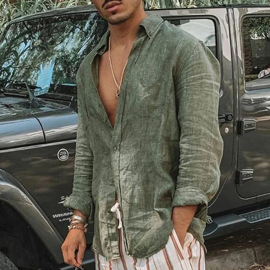Monte Aure Amalfi Linen Shirt